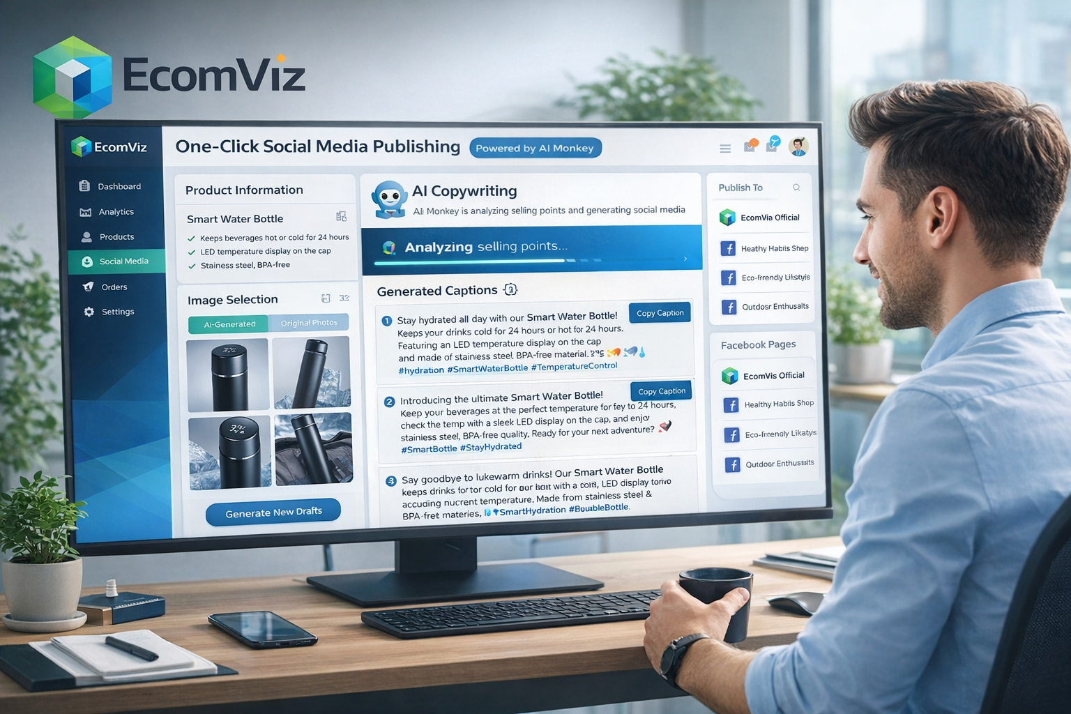 One-Click Publishing Feature