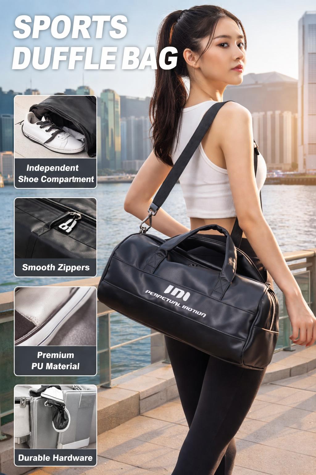 3-way PU Sports Travel Bag