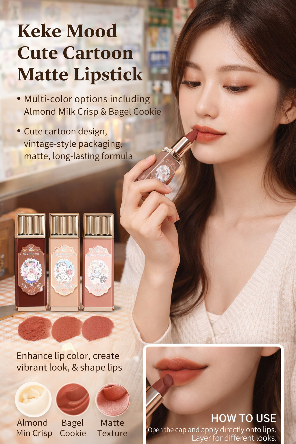 Keke Mood Cute Matte Lipstick