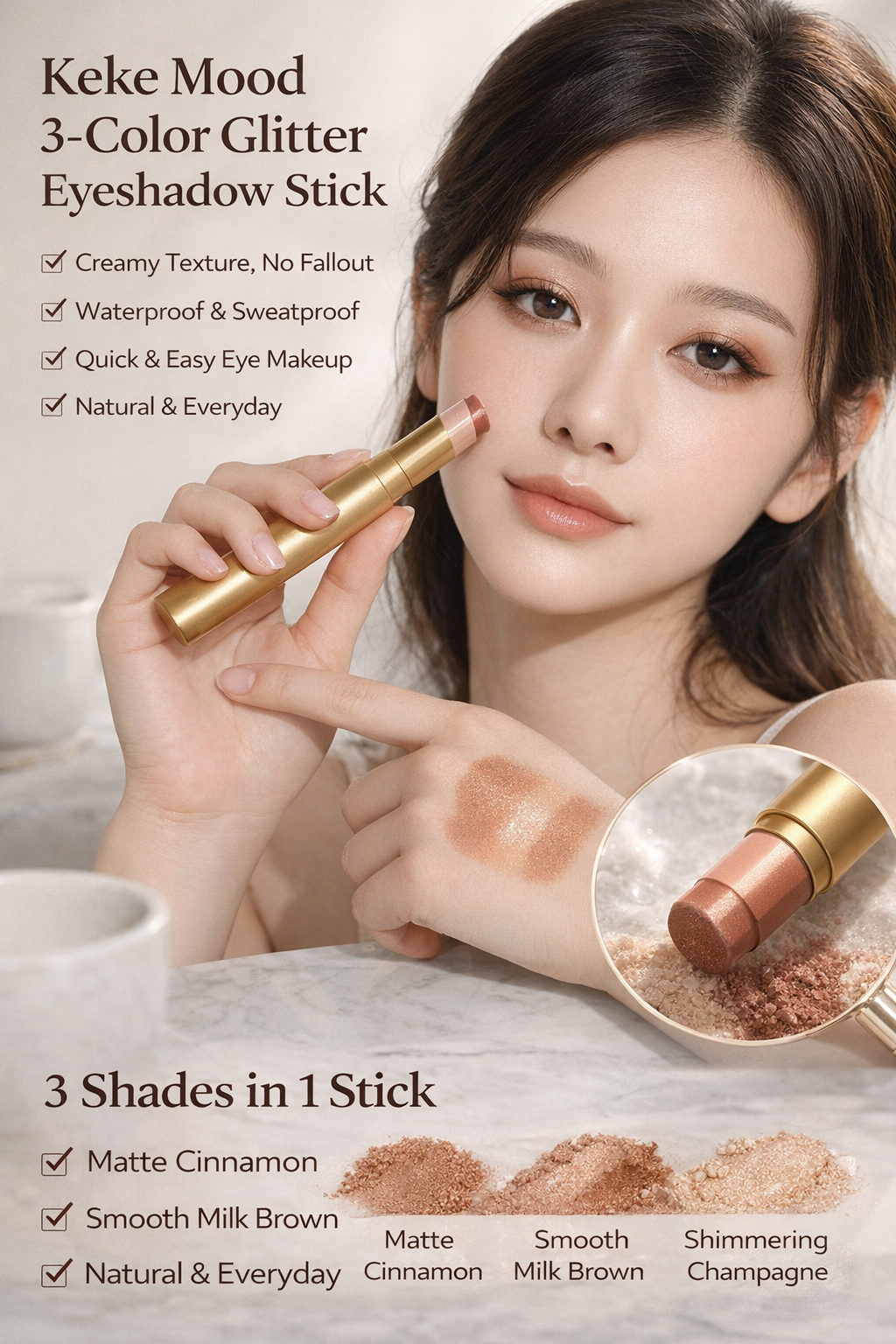 Keke Mood Cream Eyeshadow