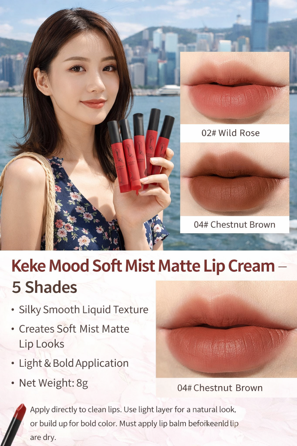 Keke Mood Soft Matte Lip Cream