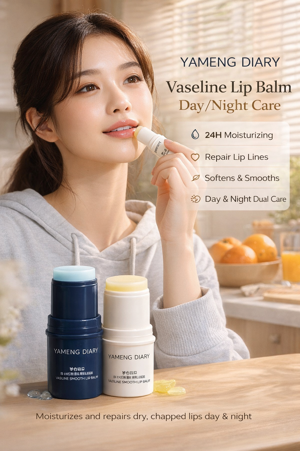 YAMENG DIARY Vaseline Lip Balm
