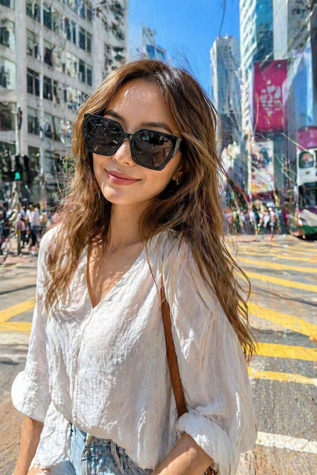 Geometric Square Sunglasses