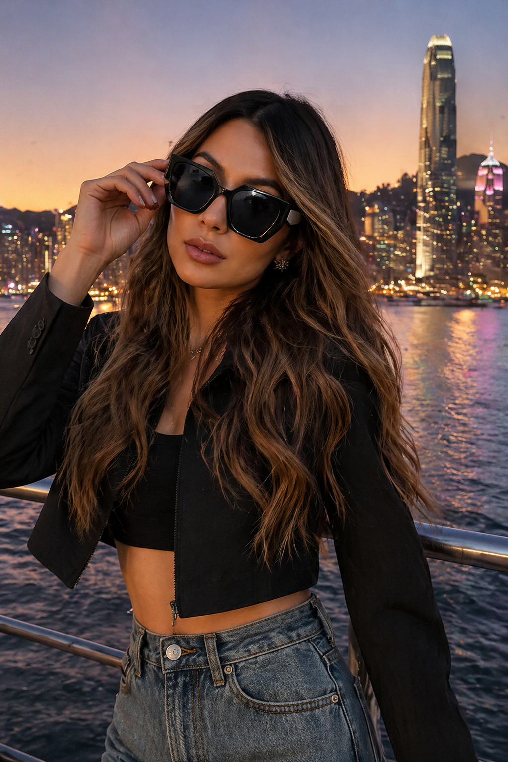 Geometric Square Sunglasses