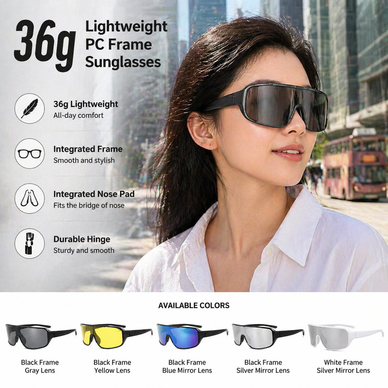PC Lightweight Sunglasses