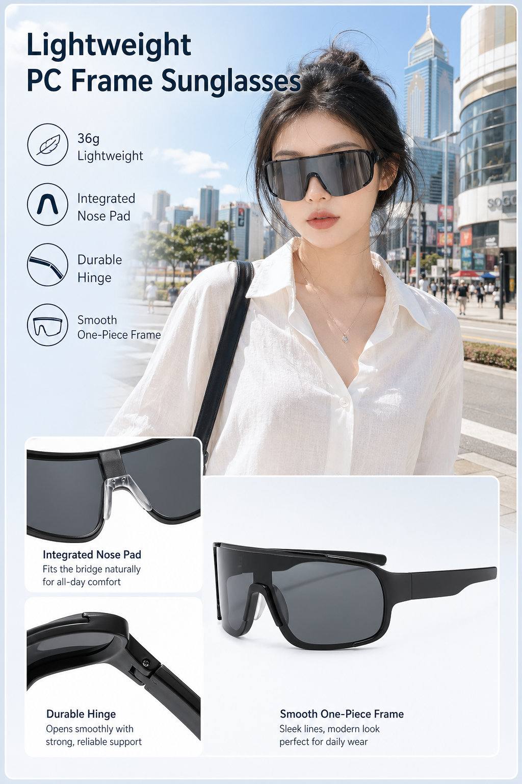 PC Lightweight Sunglasses