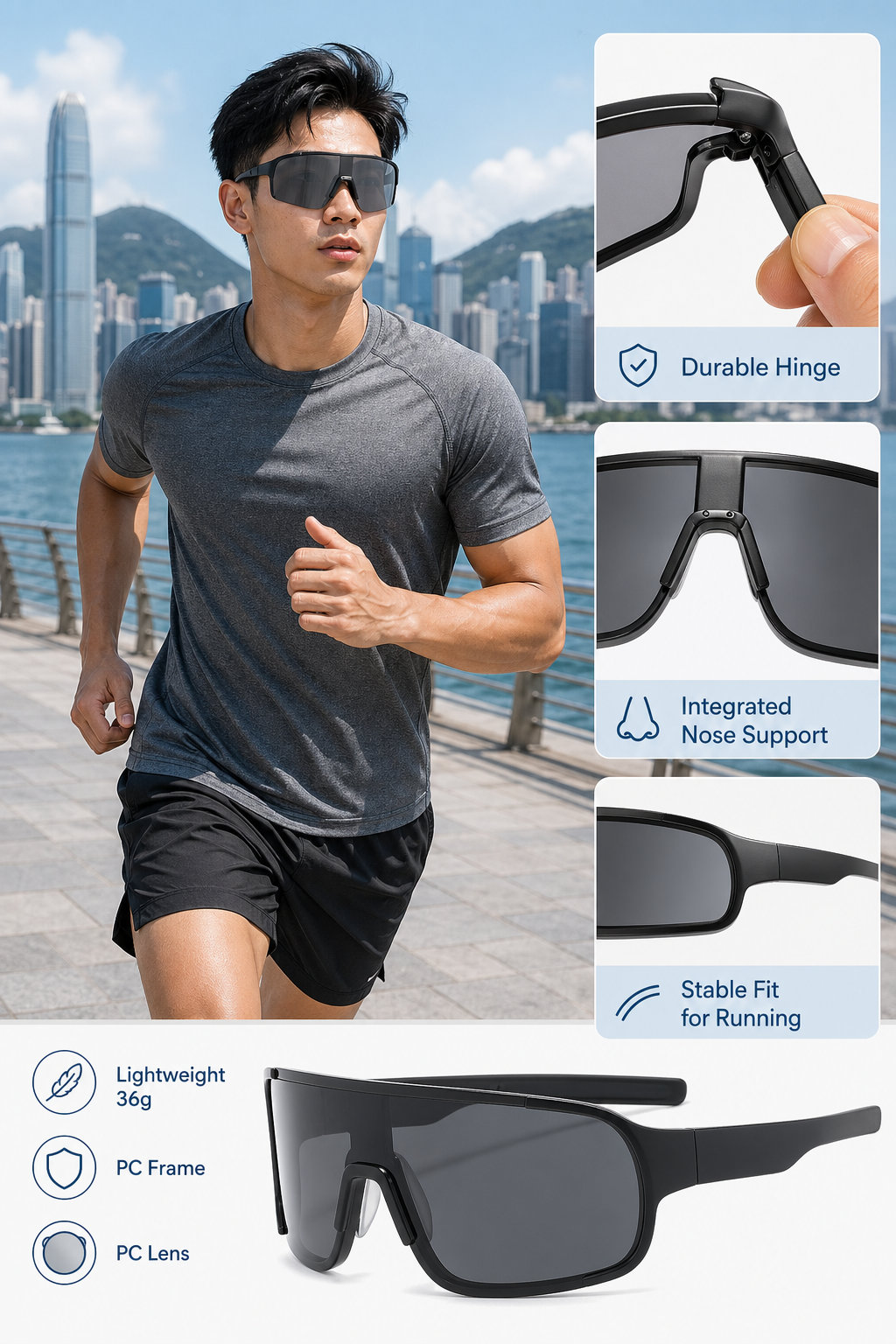 PC Lightweight Sunglasses
