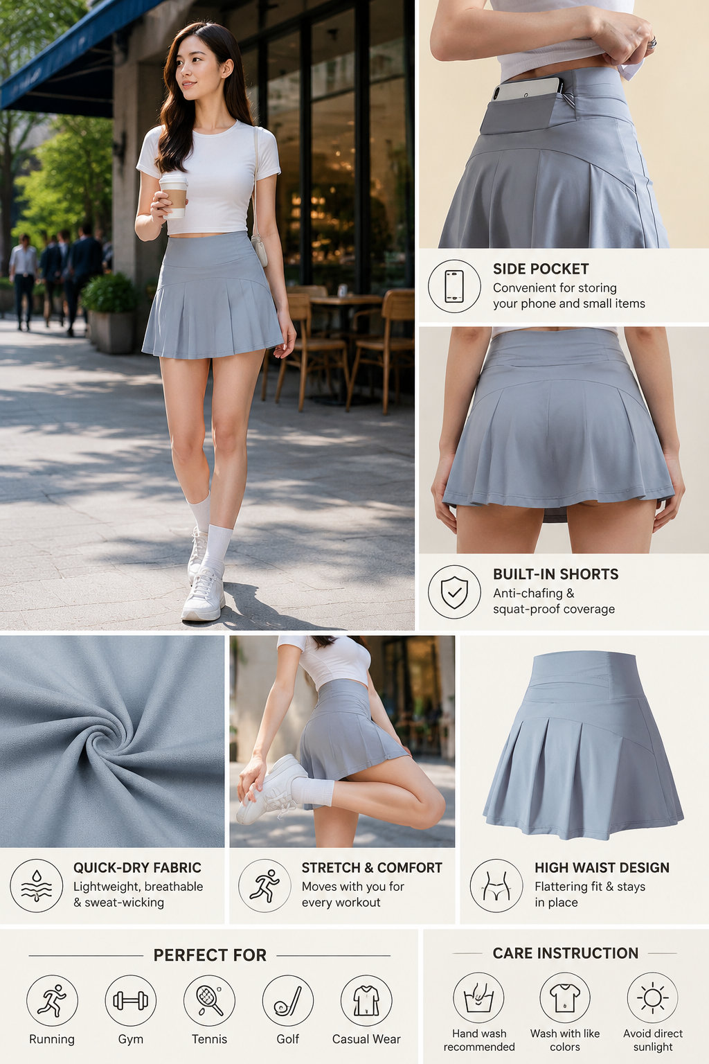 Fit Girl Sports Shorts
