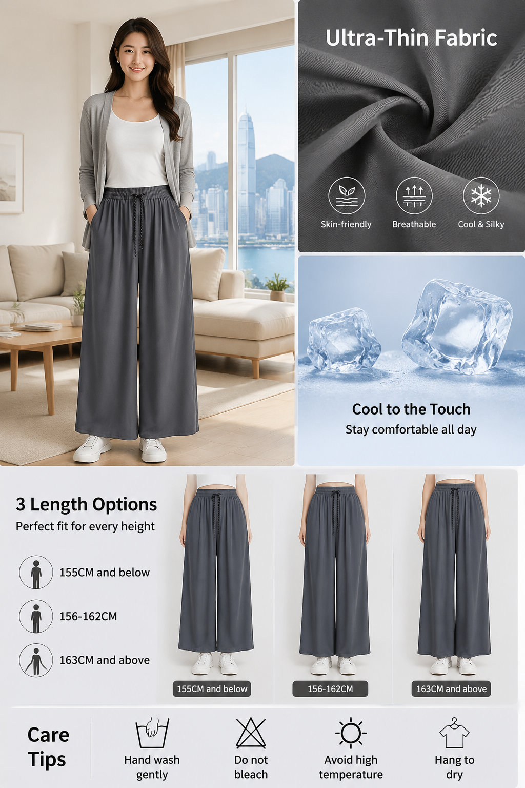 Women's Loose Wide Leg Pants