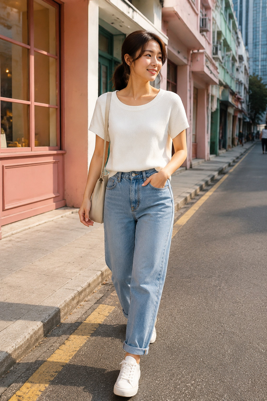 Women's Short Sleeve Knit Top